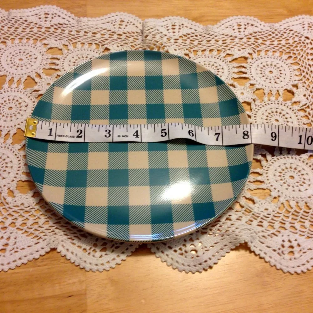 Eight new melamine plates from Target